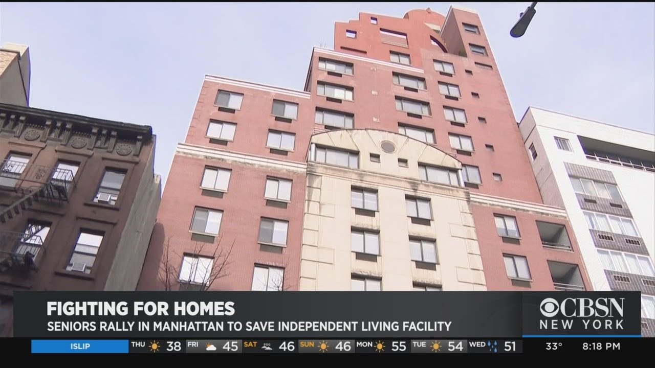 Seniors Rally In Manhattan To Save Independent Living Facility