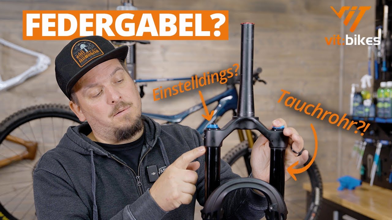 Was ist eine Federgabel? Und was sind das für Rädchen?! 🤨⁉️ Fahrwerks 1x1 Teil 1