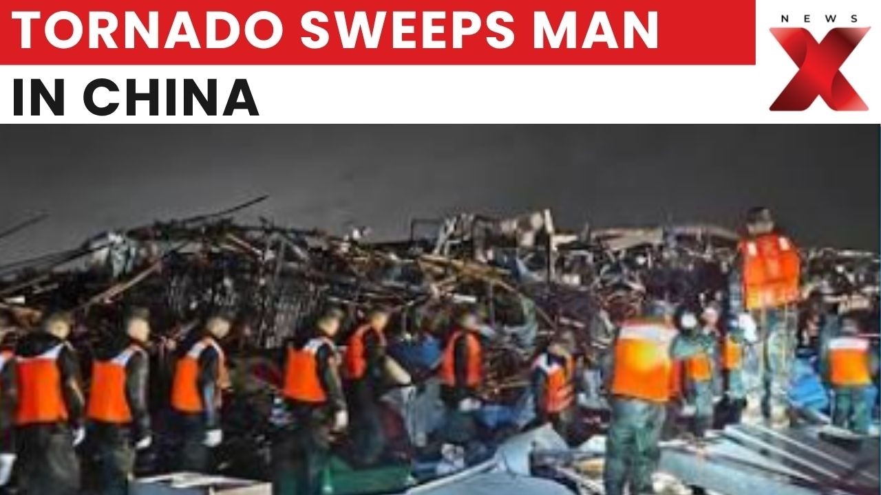 China Tornado Horror: Man Swept From 12th Floor by Powerful Winds, Dies After Fall | NewsX