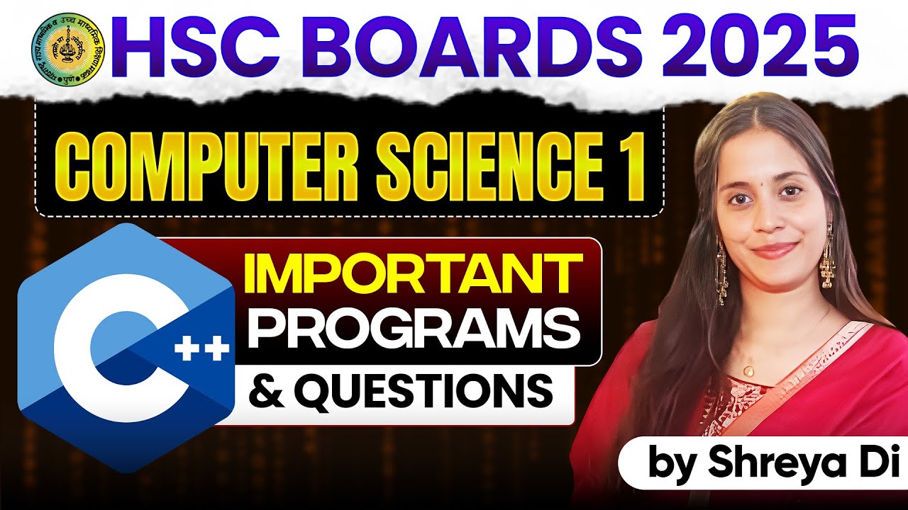 ⚜️Cs Computer Science 1 C++ Solutions Previous Year Analysis ⚜️Shreya Dii  #asc