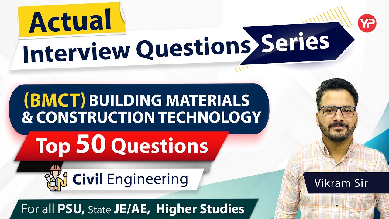 Top 50 Actual BMC Interview questions asked in PSU's, State AE/JE exams | BMC Interview marathon