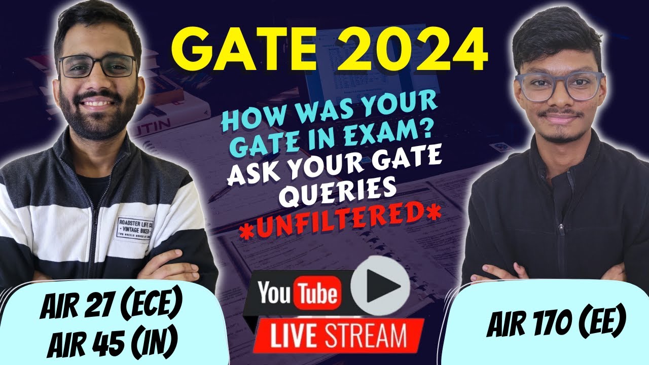 Анализ работ GATE 2024 по направлениям ECE и EE || GATE 2024 || @PrepFusion_GATE