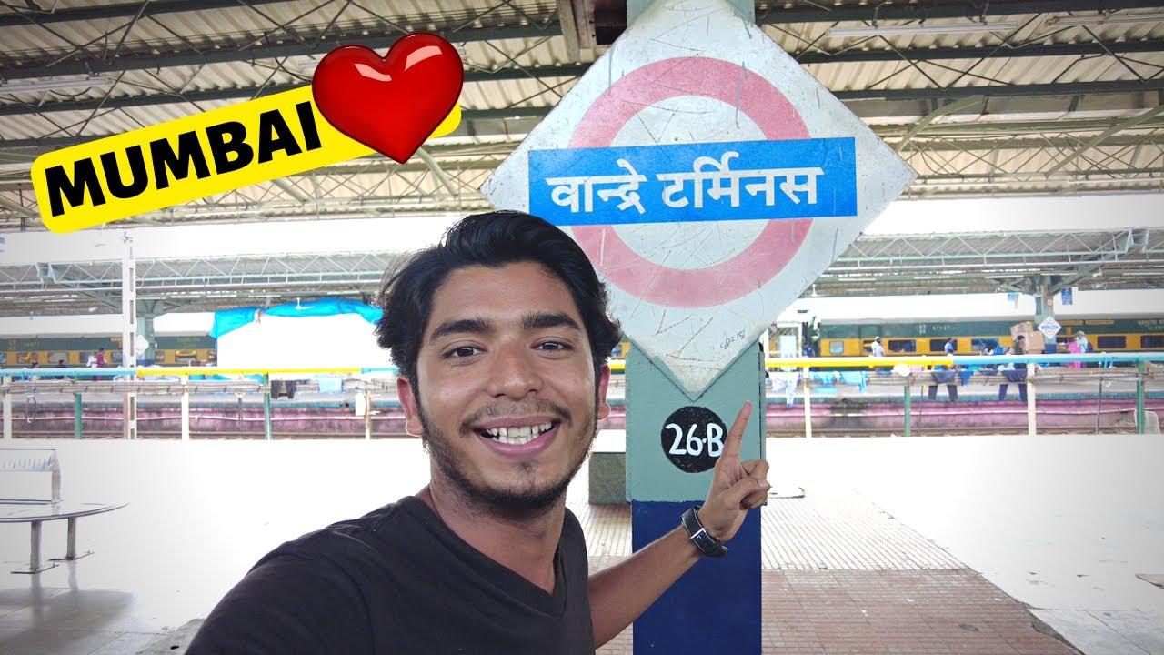 Welcome To MUMBAI 🤩😍 bandra terminus | varsova beach | VLOG 319