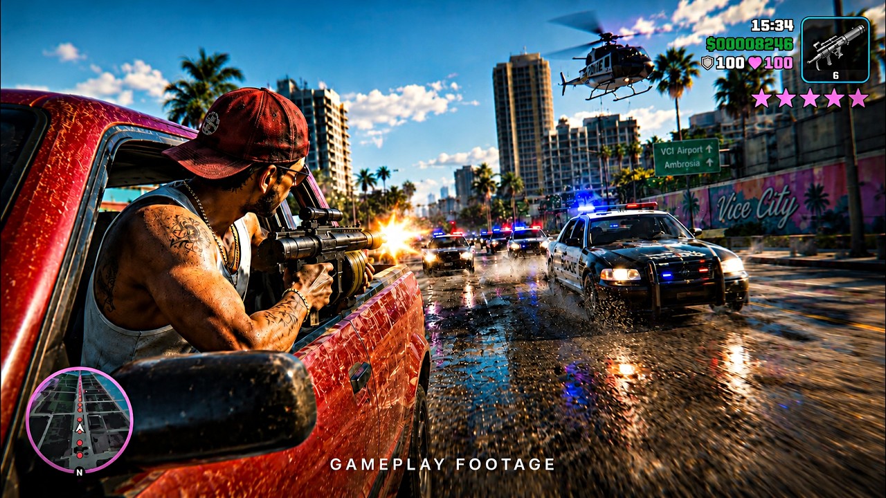 GTA 6: New Trailer and Gameplay