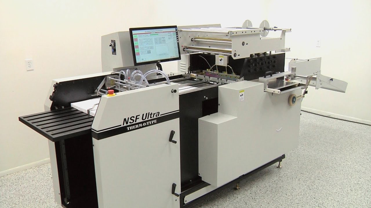 Die Cutting Equipment, Foil Stamp, Cut