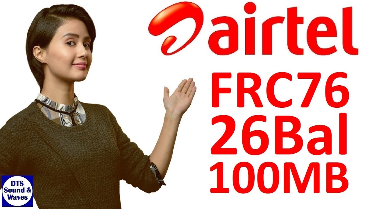 Airtel New FRC/Plan/Offer 76 for 28days || DTS || Vodafone 76 ||
