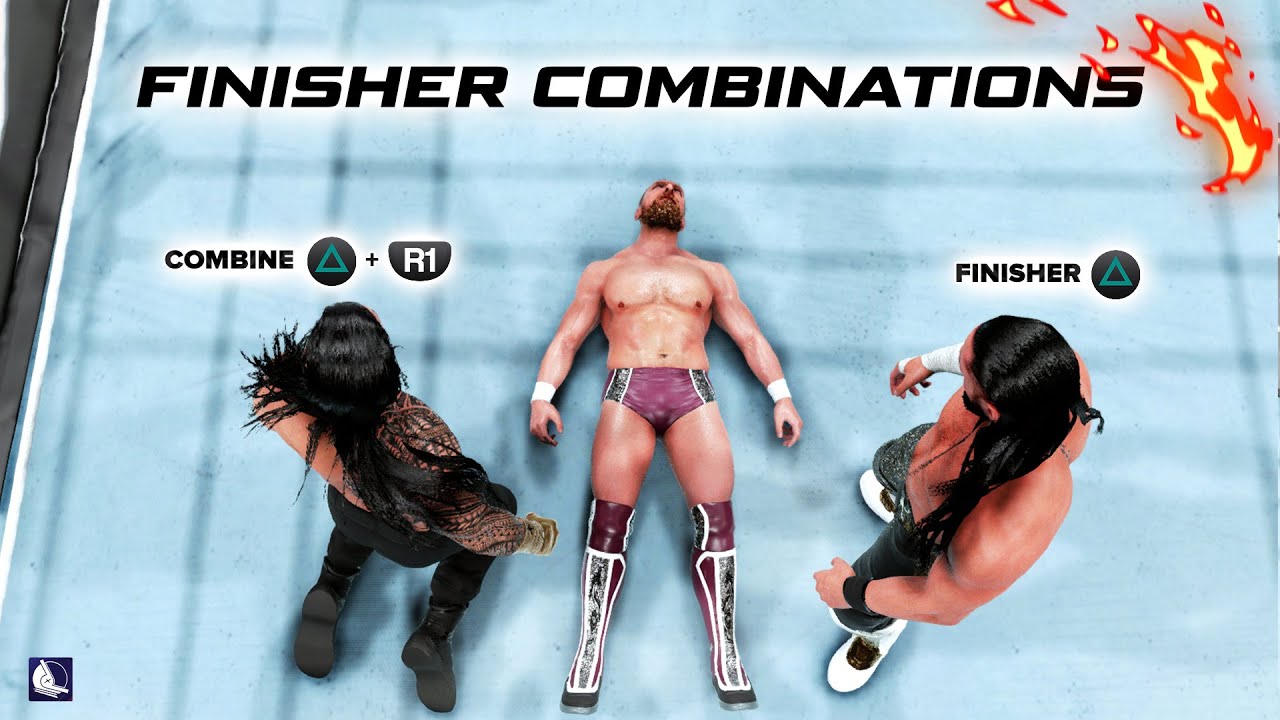 ЛУЧШИЕ комбинации финишеров в WWE 2K!