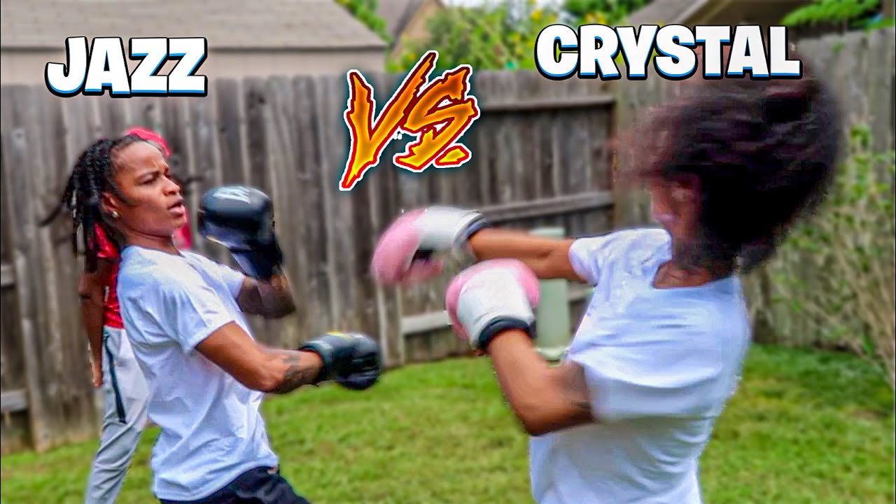 Jazz KNOCKS OUT Crystal!!! *FULL BOXING MATCH*