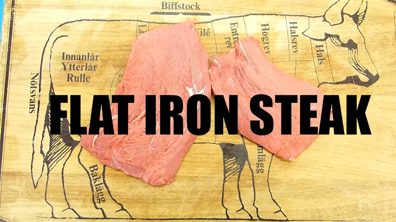Hur Man Styckar Ut Flat Iron Steak | Snacka Kött
