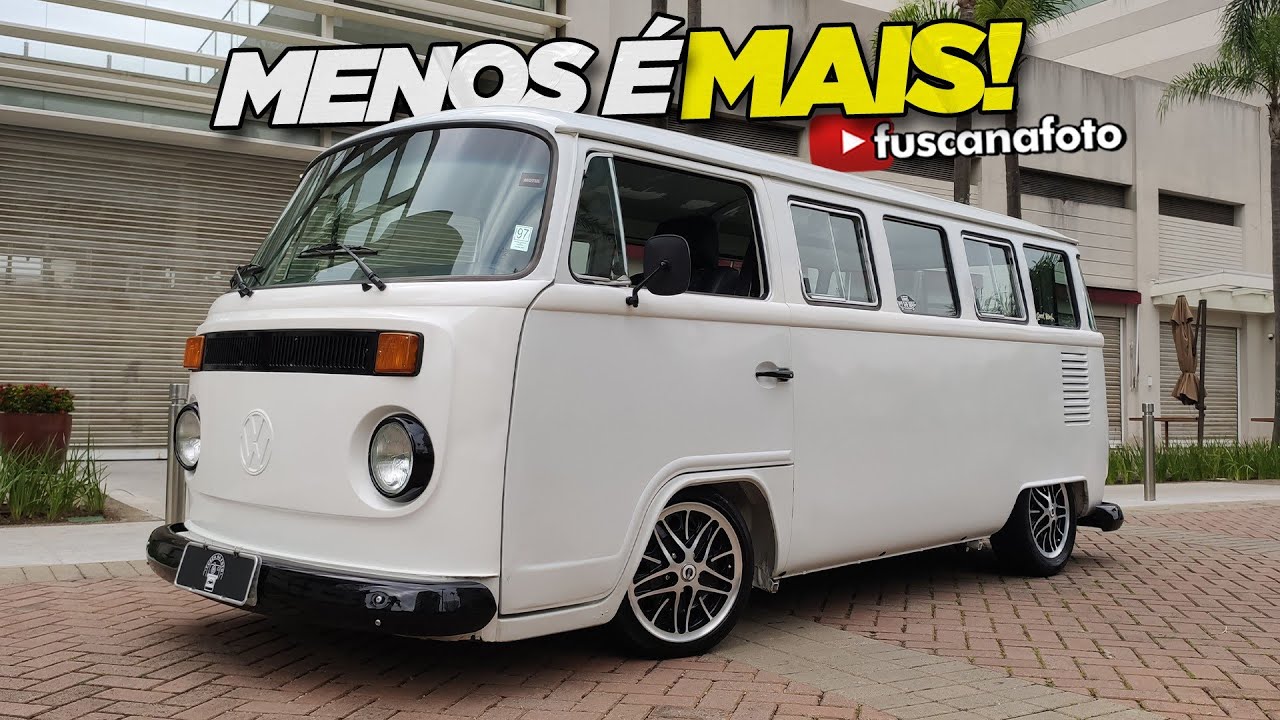 MENOS É MAIS! KOMBI CLIPPER 1996 MONTADA PARA RODAR COM ESTILO NO DIA A DIA – Fusca na Foto