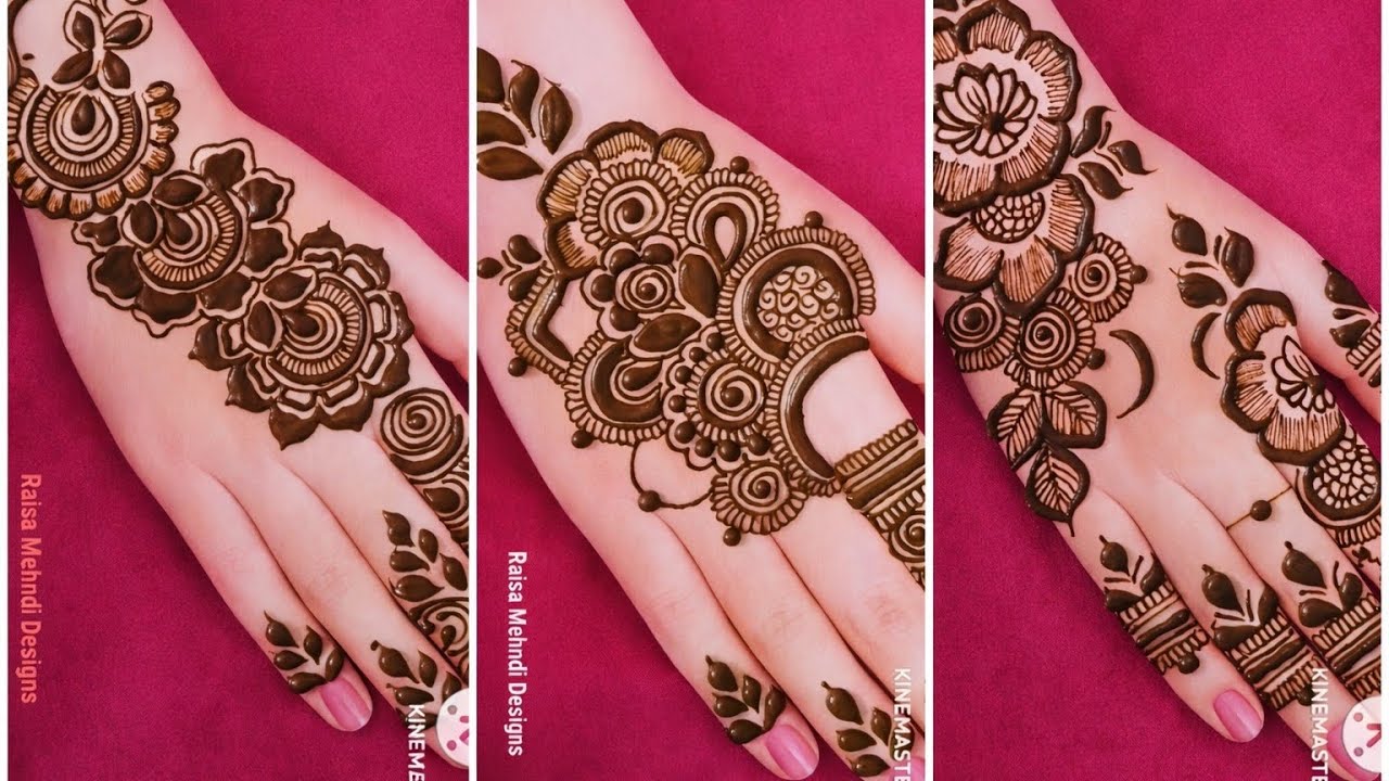 Full hand mehndi design | Finger mehndi | Eid mehndi design | Arabic mehndi | कंगन मेहंदी
