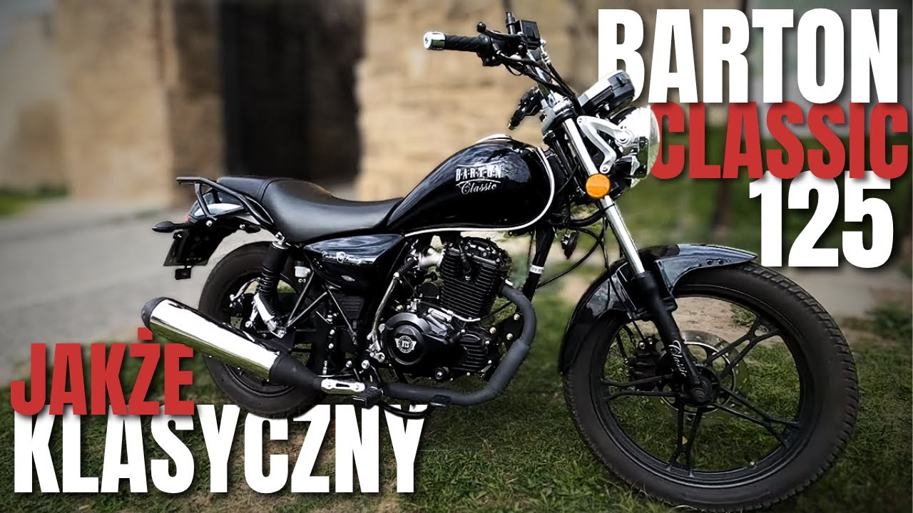 Barton Classic 125 - klasyczny: Chopper? Cruiser? Custom? [test, dane techniczne, wrażenia z jazdy]