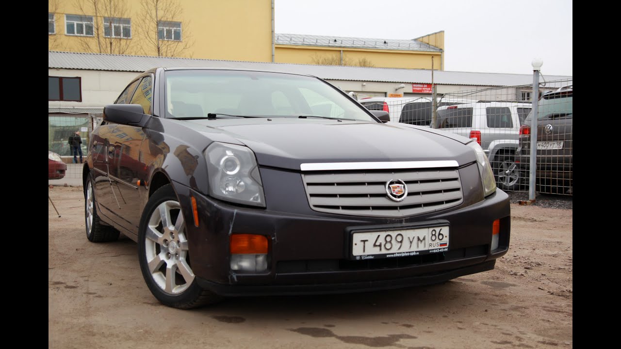 Тест драйв Cadillac CTS (обзор)
