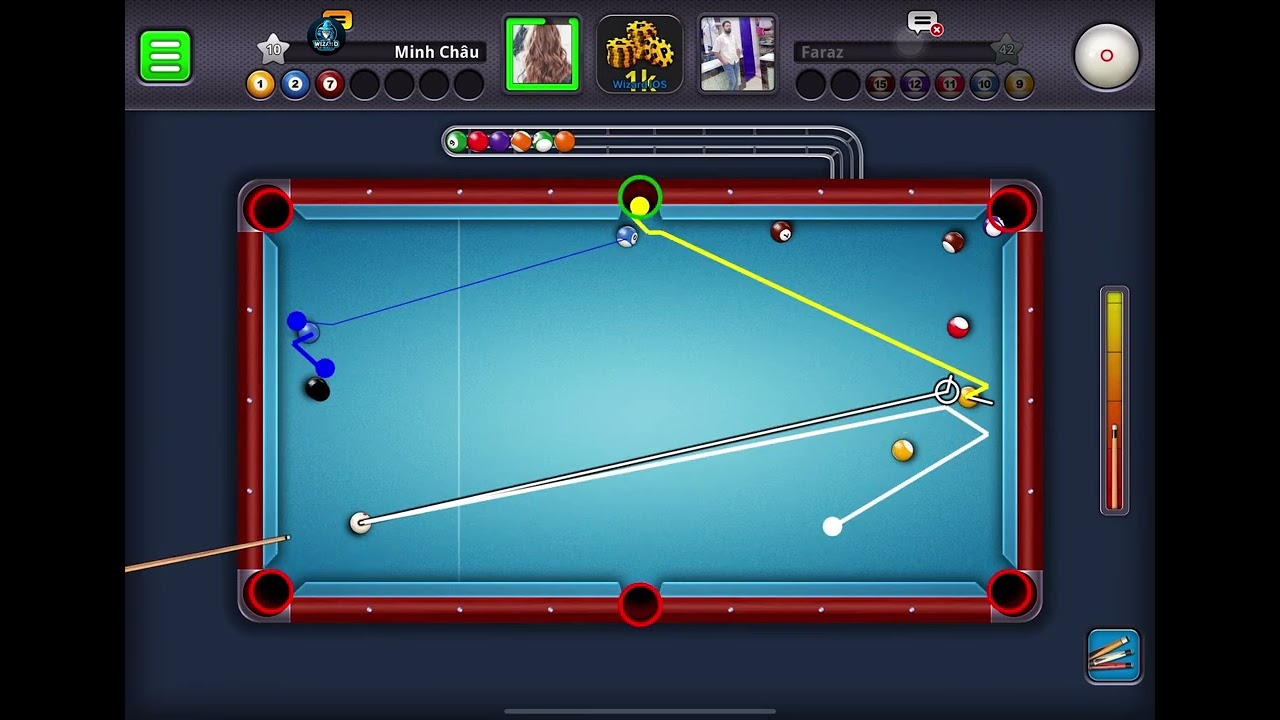 HACK 8 BALL POOL FREE IOS SIÊU VIP || FIX QUẢNG CÁO, HIỆN ĐƯỜNG KẺ CÂN BẰNG, 1 CƠ DỌN BÀN