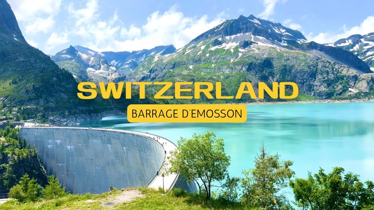 LE BARRAGE d‘Emosson, SWITZERLAND 🇨🇭 | THE ÉMOSSON DAM