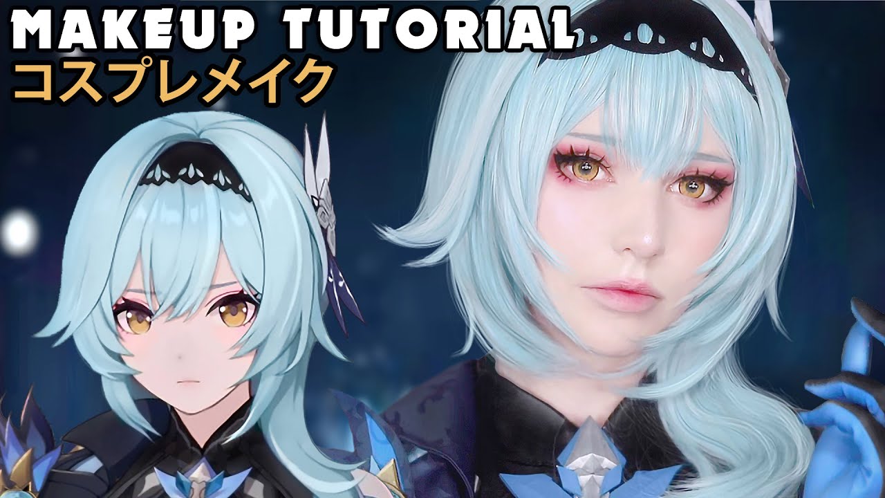 ☆ Eula Cosplay Makeup Tutorial Genshin Impact ☆