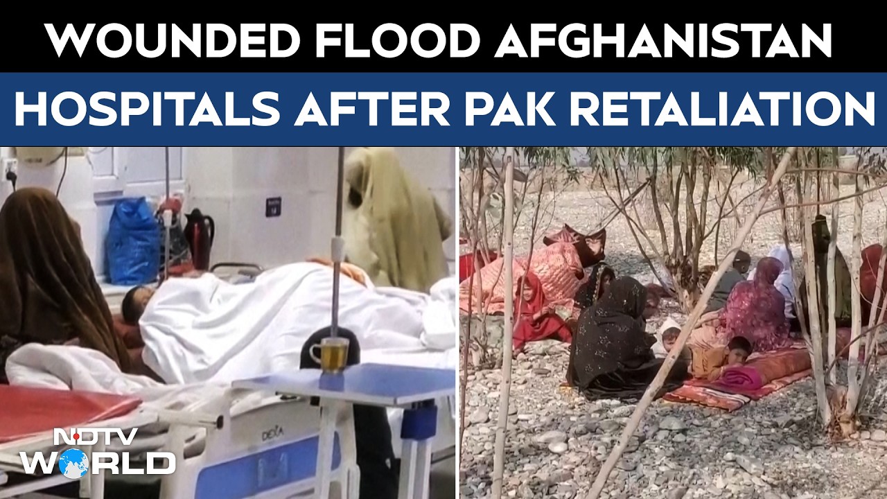 Afghanistan News | Rising Civilian Injuries Put Afghan Hospitals On Edge Following Pak Airstrikes