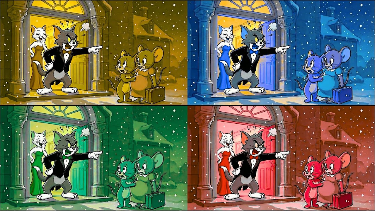 TOM & JERRY EATER | COFFIN DANCE COVER | TILES HOP CARTOON | PART 15