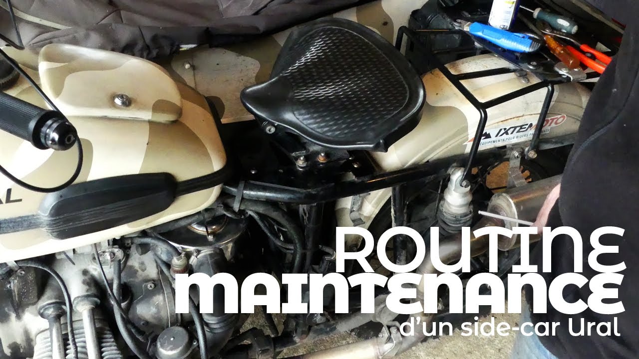 Comment fait-on l'entretien de notre side-car Ural en road-trip ? - Chronique uralistique #8