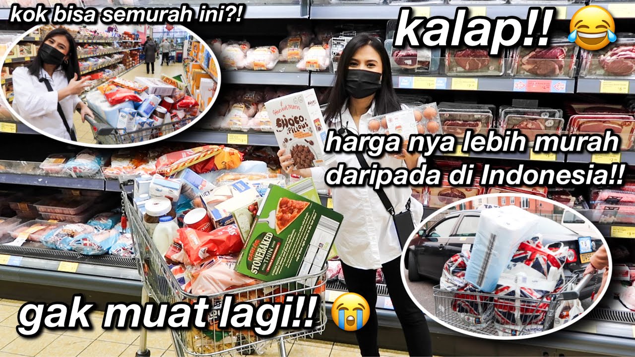 BELANJA MINGGUAN KALAP SAMPE GAK TAU MAU TARO DIMANA 😂😍 MURAH MERIAH!!