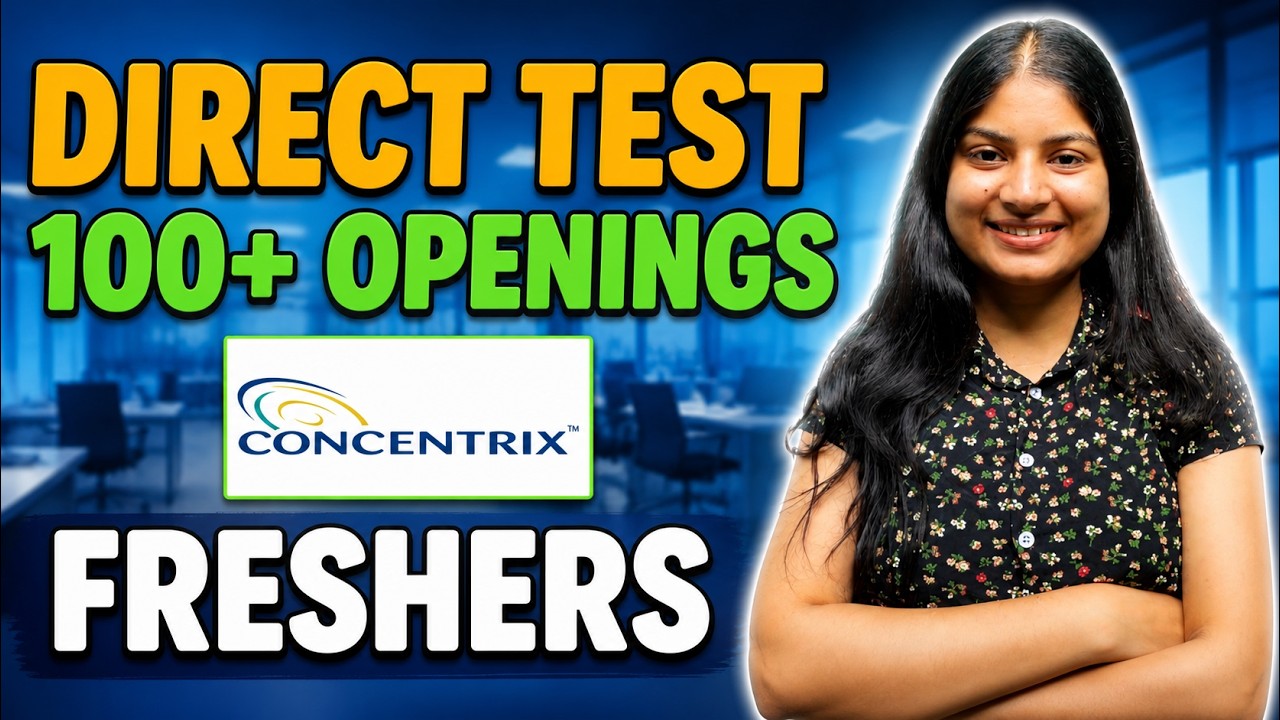Concentrix Direct Test Hiring 2026 | Work From Home Jobs | Full Assessment Process | Direct Hiring 