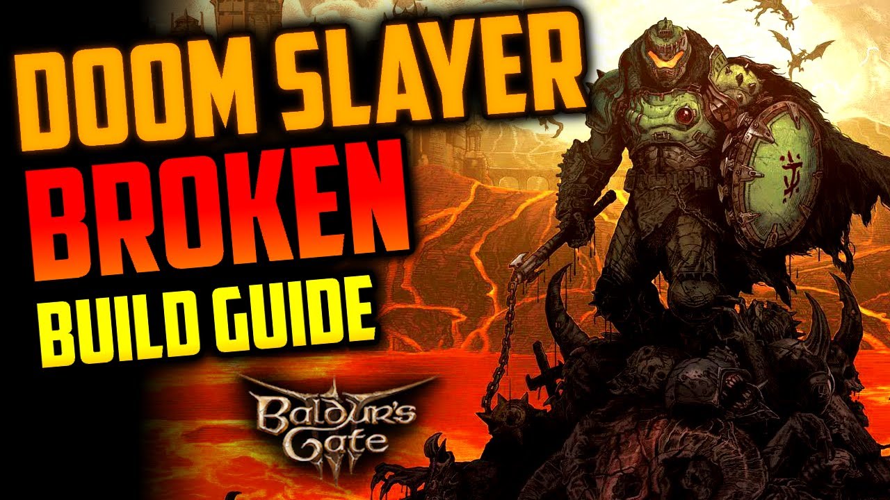DOOM SLAYER Paladin Barbarian BUILD GUIDE | Baldur's Gate 3
