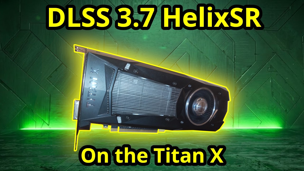 DLSS 3.7 на GTX 10-серии &mdash; это ПРОСТО БЕЗУМИЕ! (Тест на Titan X Pascal)