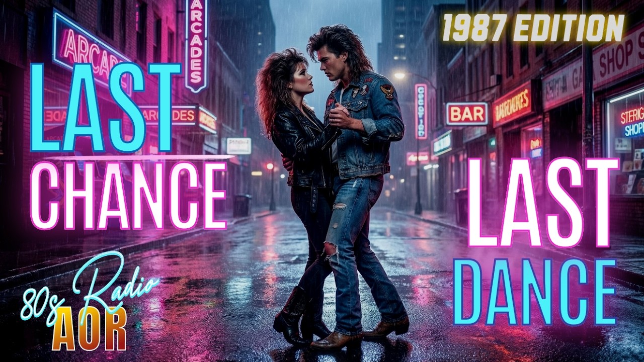 Last Chance, Last Dance | Sounds Like an 80s AOR Radio Hit | Melodic Rock Revival (Lyric video)