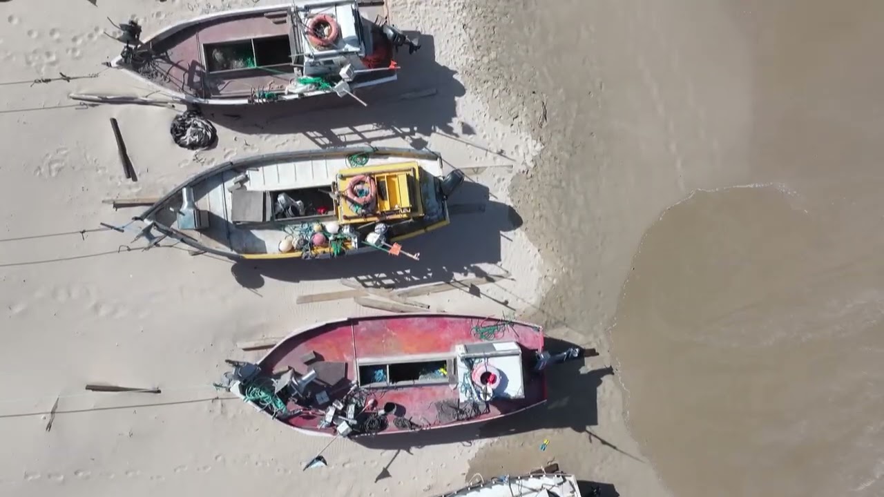 Punta Del Diablo , Drone Footage 4 K Rocha , Uruguay 