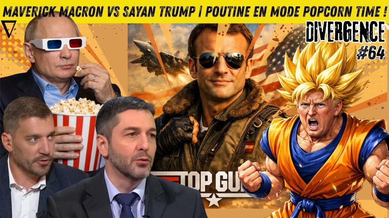 MAVERICK MACRON VS SAYAN TRUMP | POUTINE EN MODE POPCORN TIME ! | XAVIER MOREAU & FABRICE SORLIN
