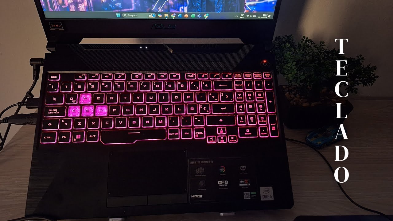 TODO acerca de los COMANDOS del TECLADO de la ASUS TUF F15... (Guía básica)