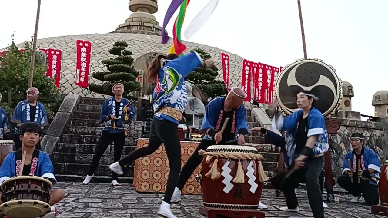 和倉温泉・和倉いでゆ太鼓＆氷見有磯太鼓＆輪島キリコ太鼓　高岡市二上山