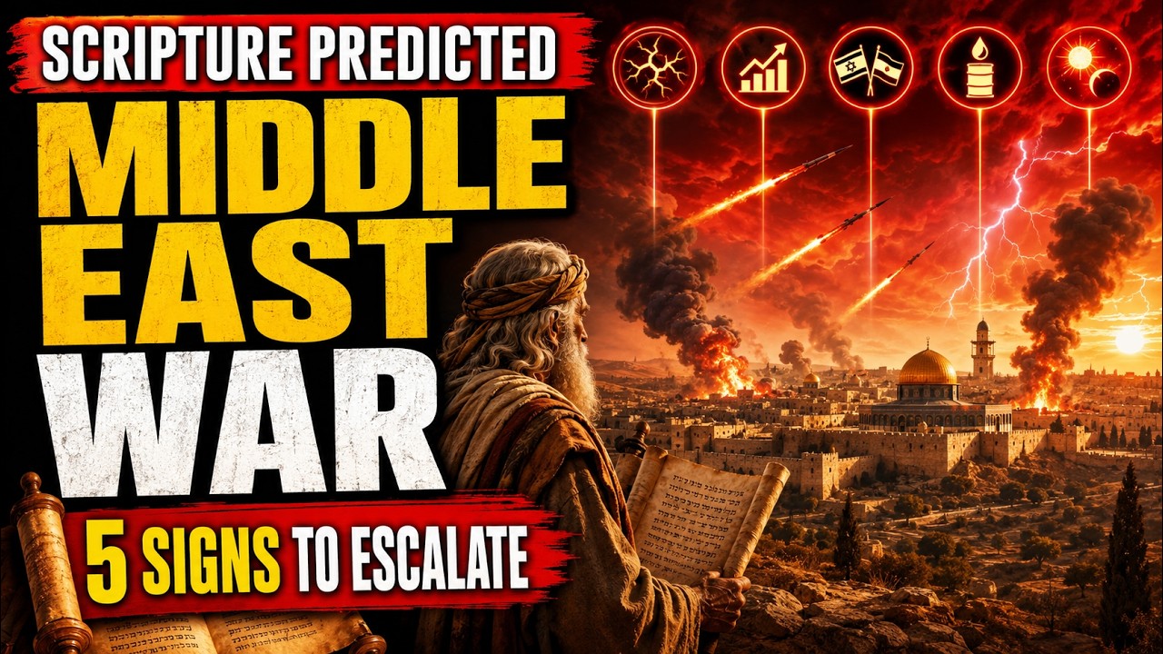 The MIDDLE EAST WAR Scripture Predicted 2,700 Years Ago &mdash; 5 Signs It Is About to Escalate