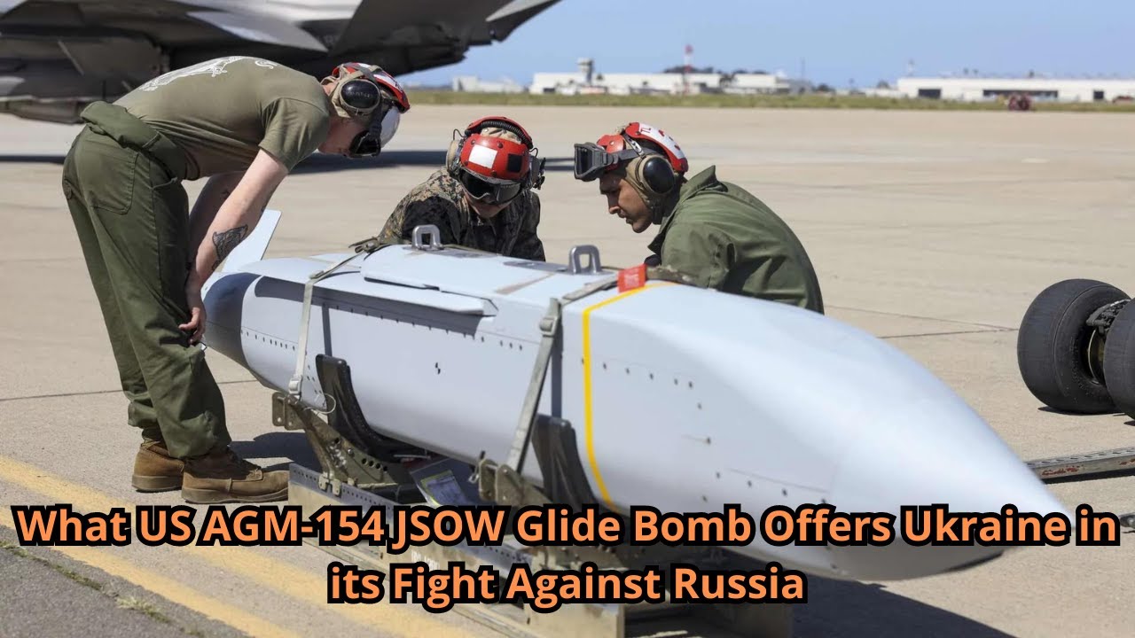 What US AGM 154 JSOW Glide Bomb Offers Ukraine in its Fight Against Russia