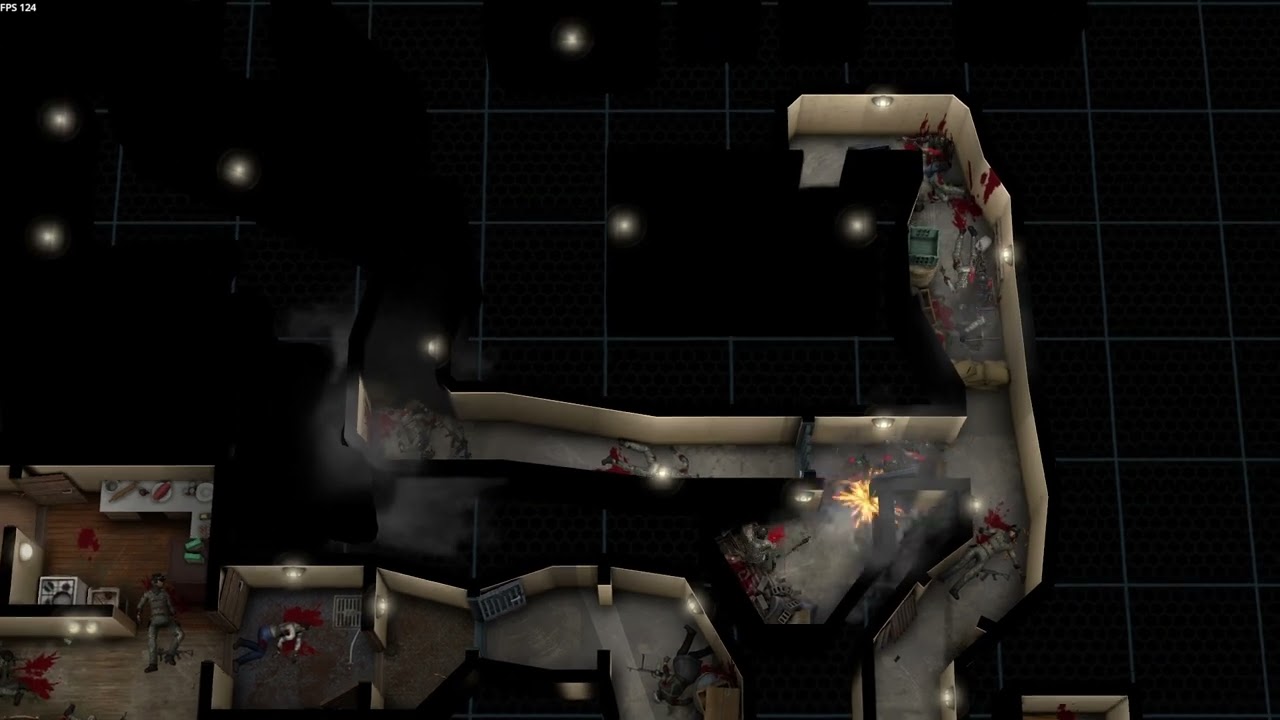 Tight Quarters (Blue Vector) | Door Kickers 2