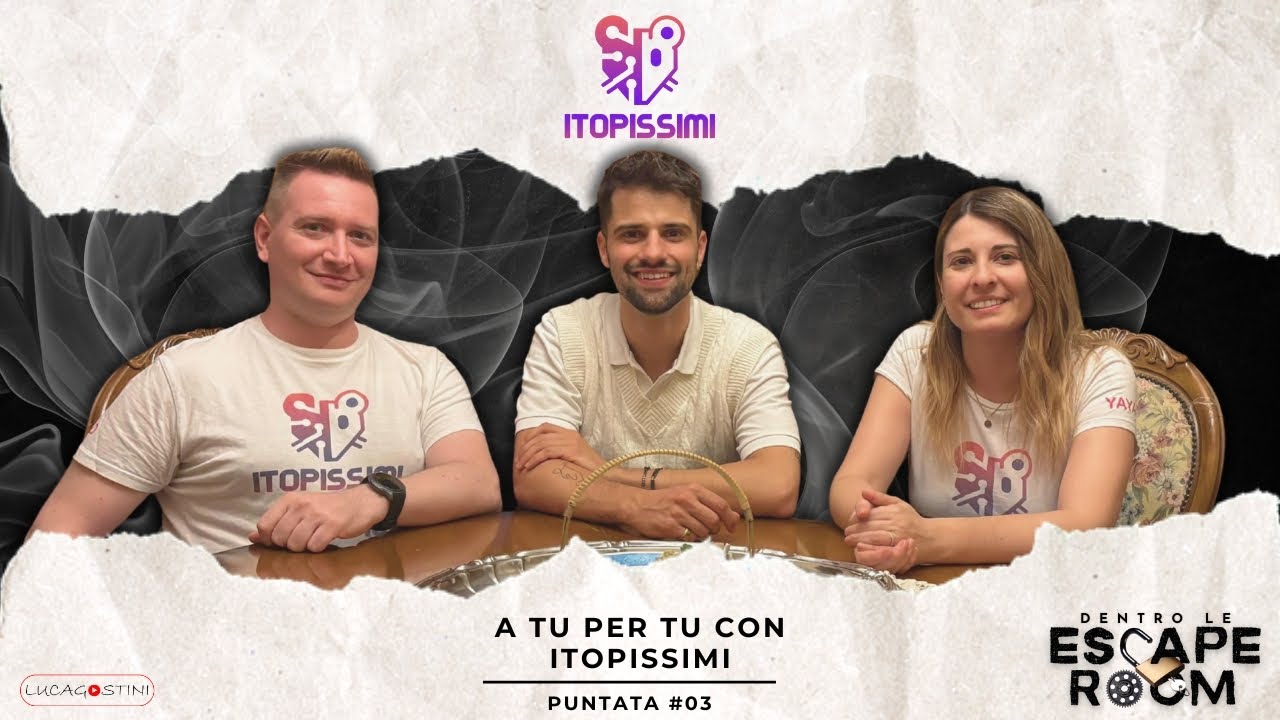 #03 | A tu per tu con iTopissimi | DENTRO LE ESCAPE ROOM