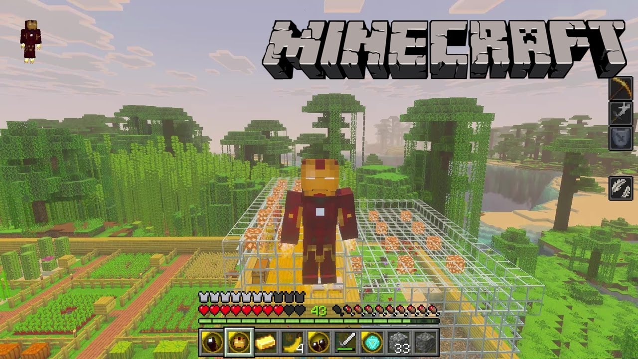 Улучшение костюма Железного человека (модифицированный Minecraft) #15