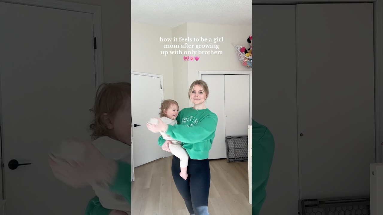 When you&rsquo;re a girl mom #mom #sahm #momlife #baby #girlmom #girl #short #shortvideo #trending