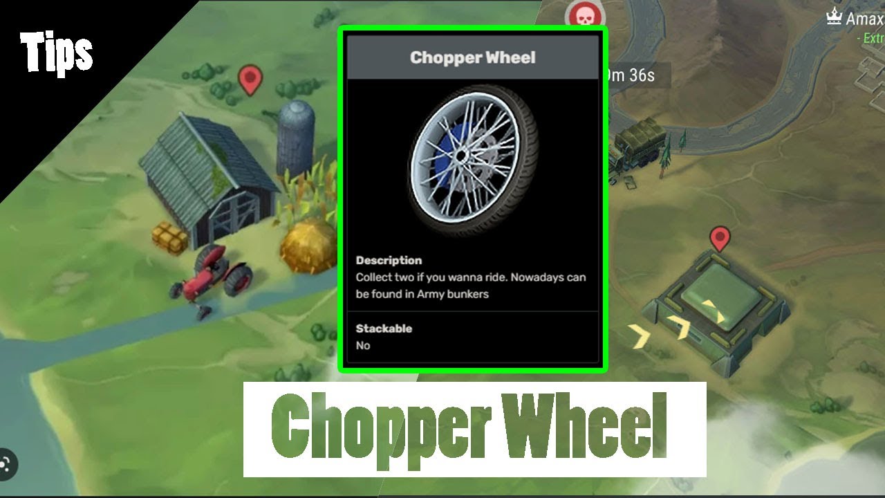 How to get Chopper Wheel in Last Day On Earth and Location  | LDOE★Tips #shorts