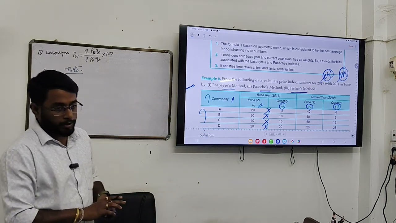 Index number numericals part 2
