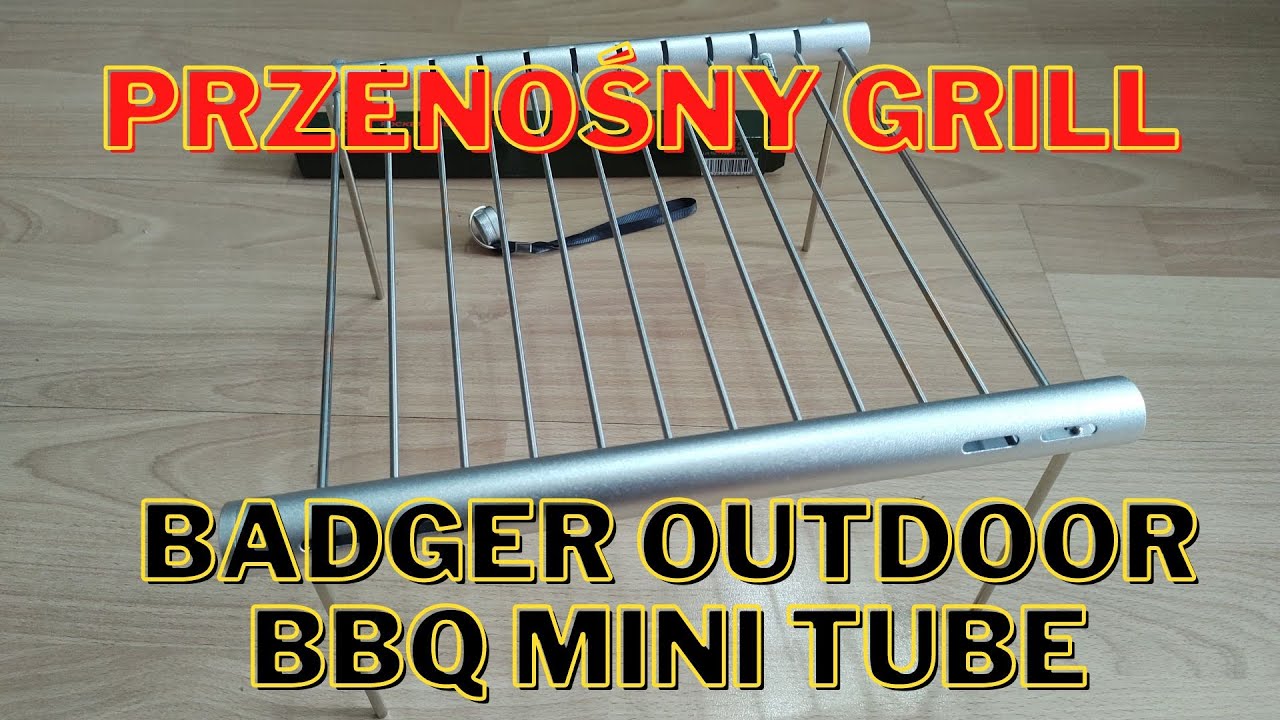 Przenośny grill Badger Outdoor BBQ Mini Tube