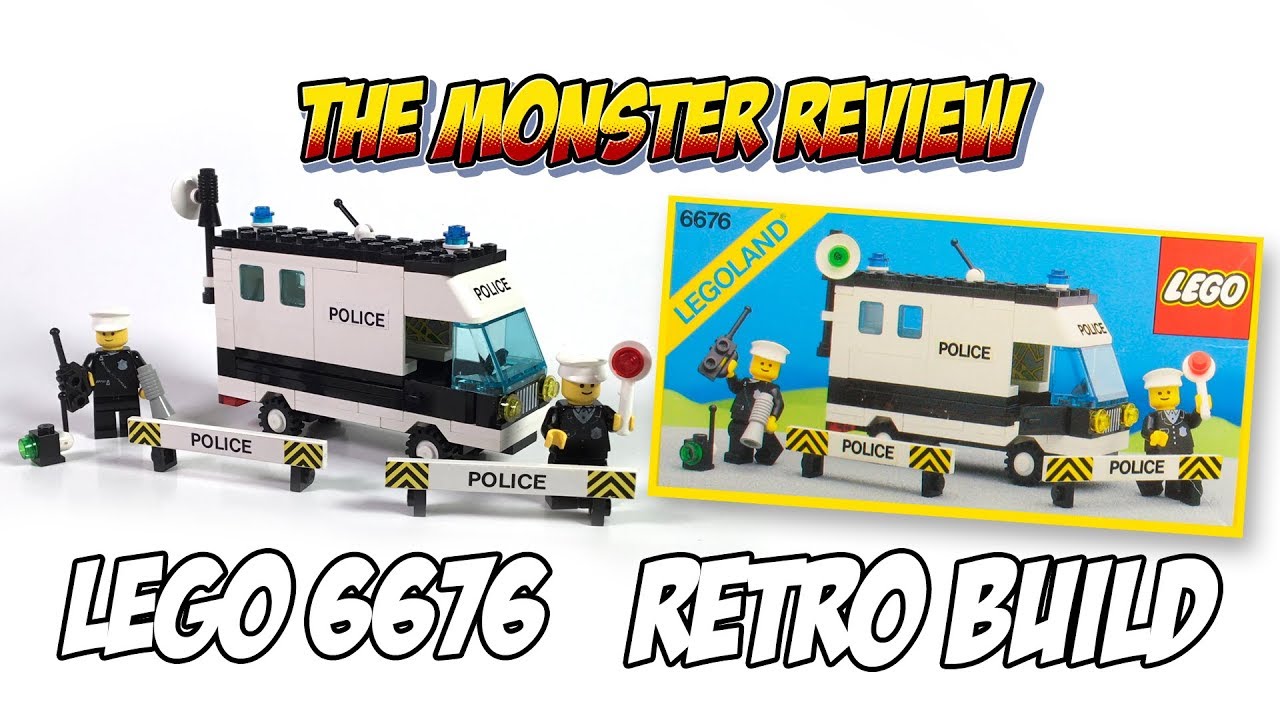 Lego 6676 - Mobile Command Centre - Classic Town - Retro Build