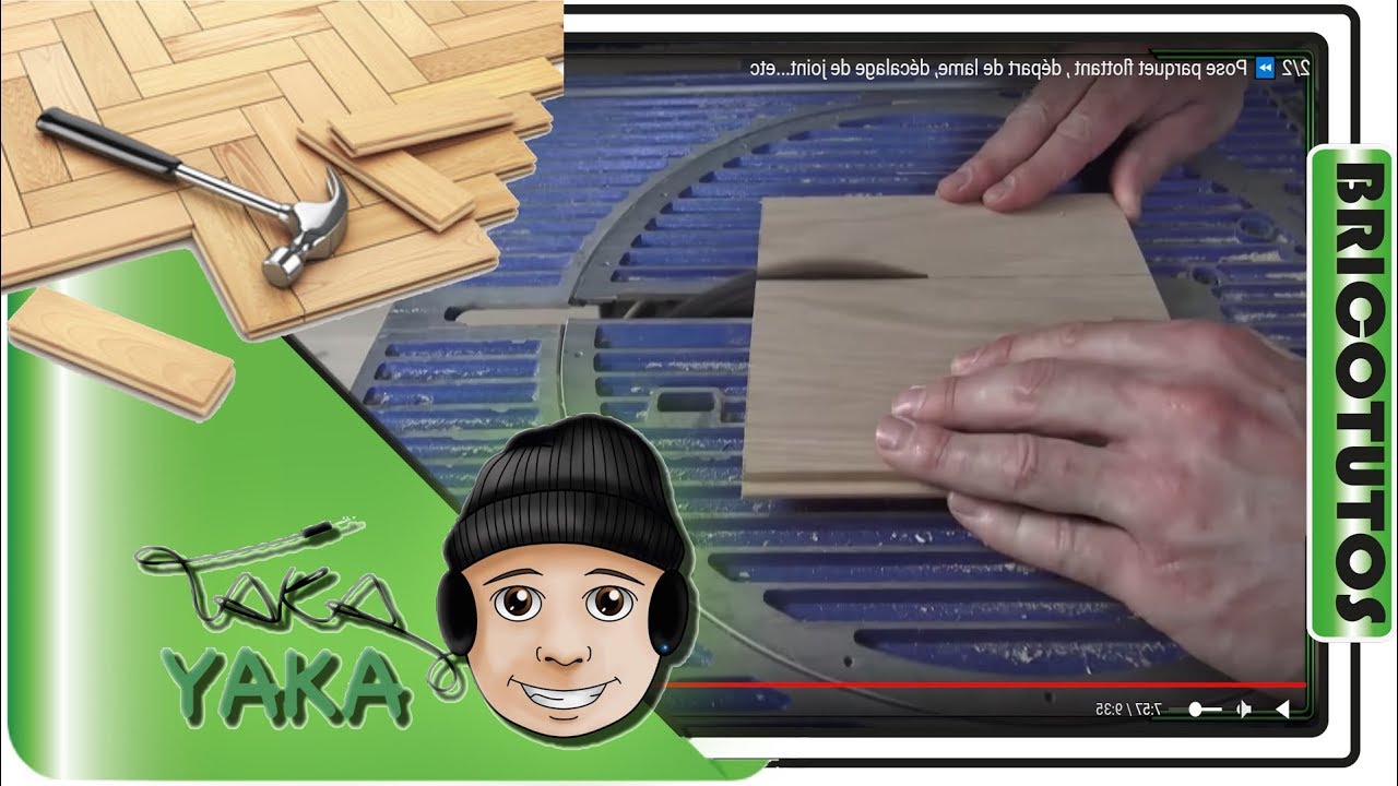 10/20 ⏩ Pose parquet flottant , pose à l'anglaise, coupe des lames ...etc / floating parquet floor