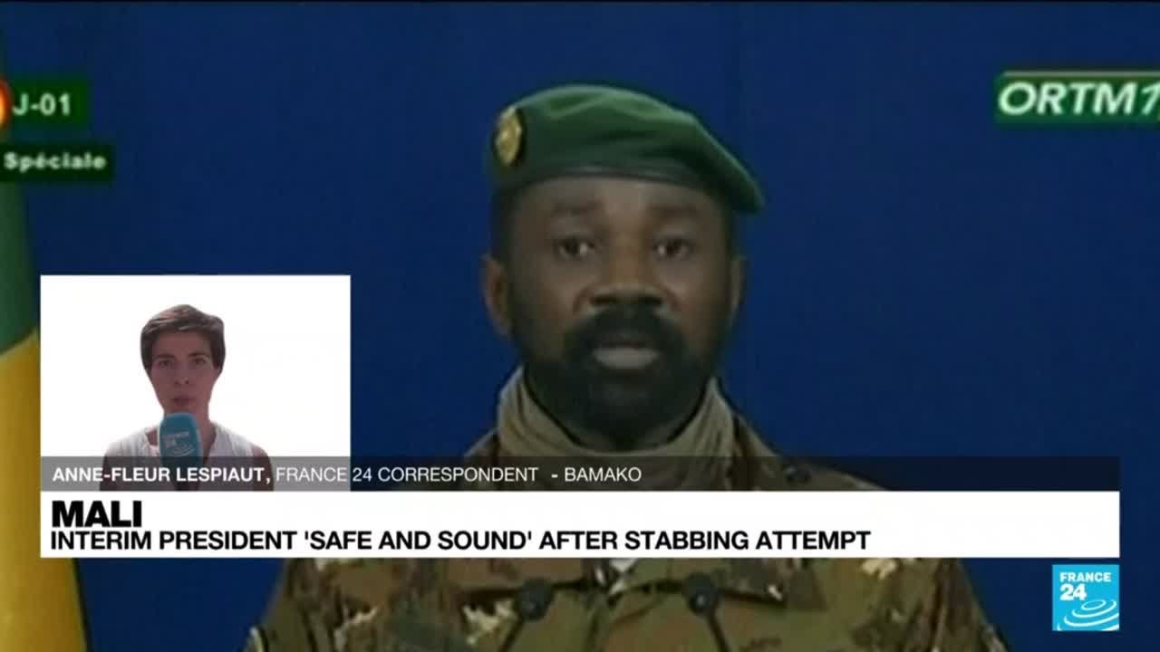 Mali's interim president Goita unharmed after attack during Eid prayers &bull; FRANCE 24 English