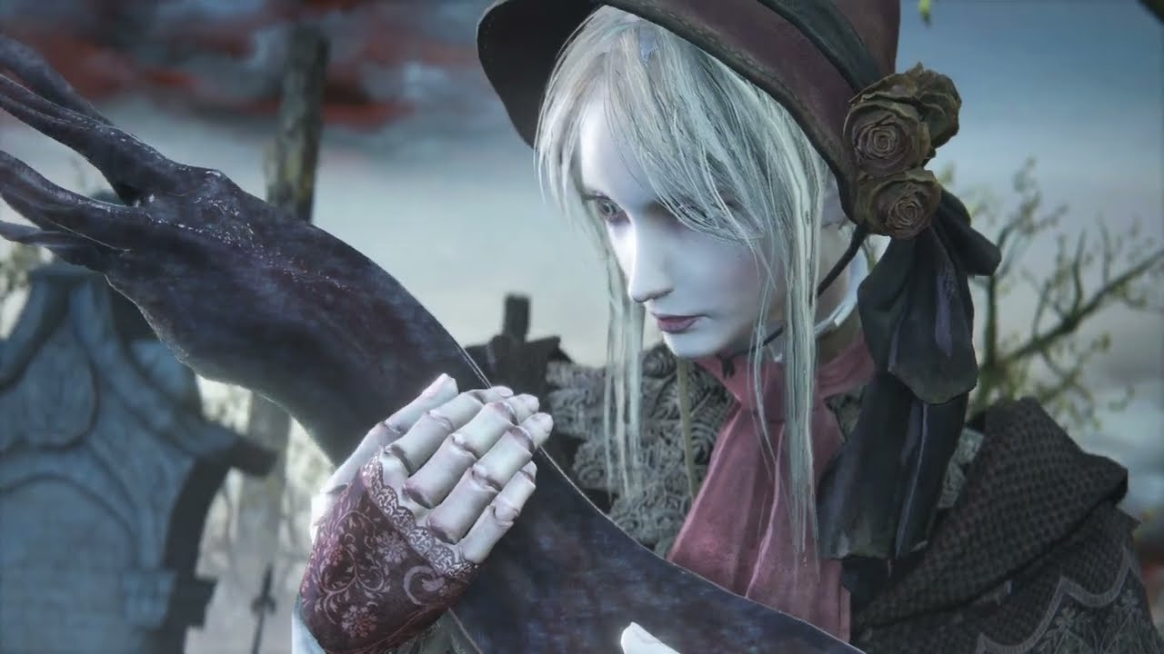 Bloodborne Secret Ending Boss Fight with Cutscene 