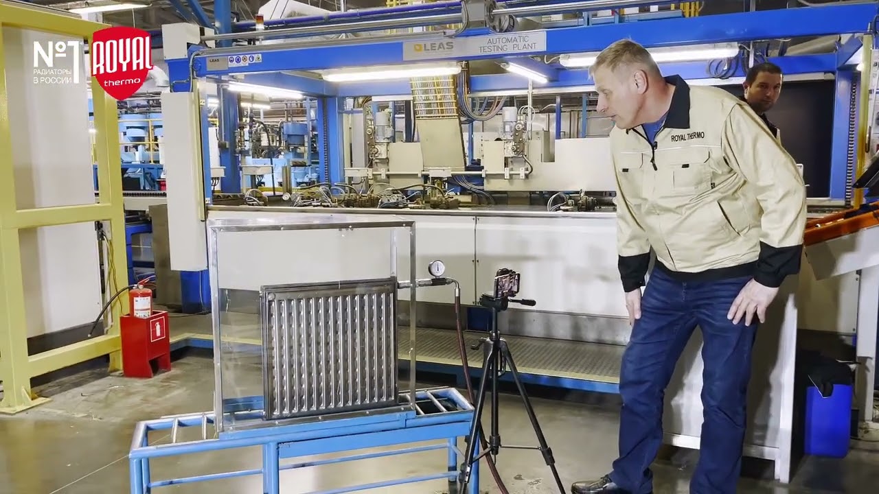 Краш-тест стального панельного радиатора отопления Royal Thermo