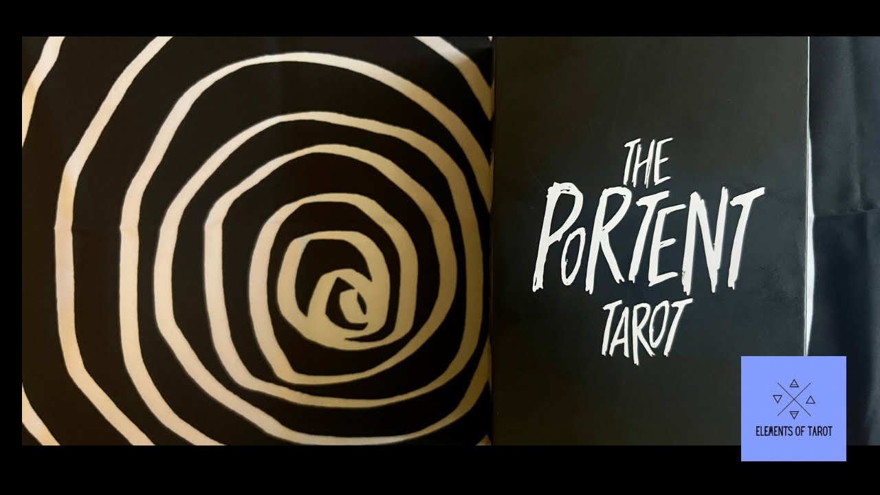 The Portent Tarot - A Walkthrough #deckwalkthrough #tarot2023