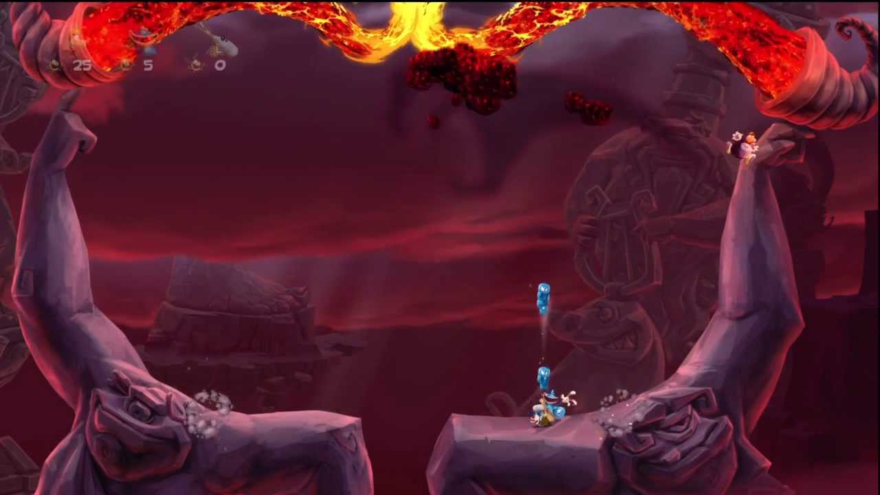 Rayman Legends - A Cloud Of Darkness - Final Boss & Credits