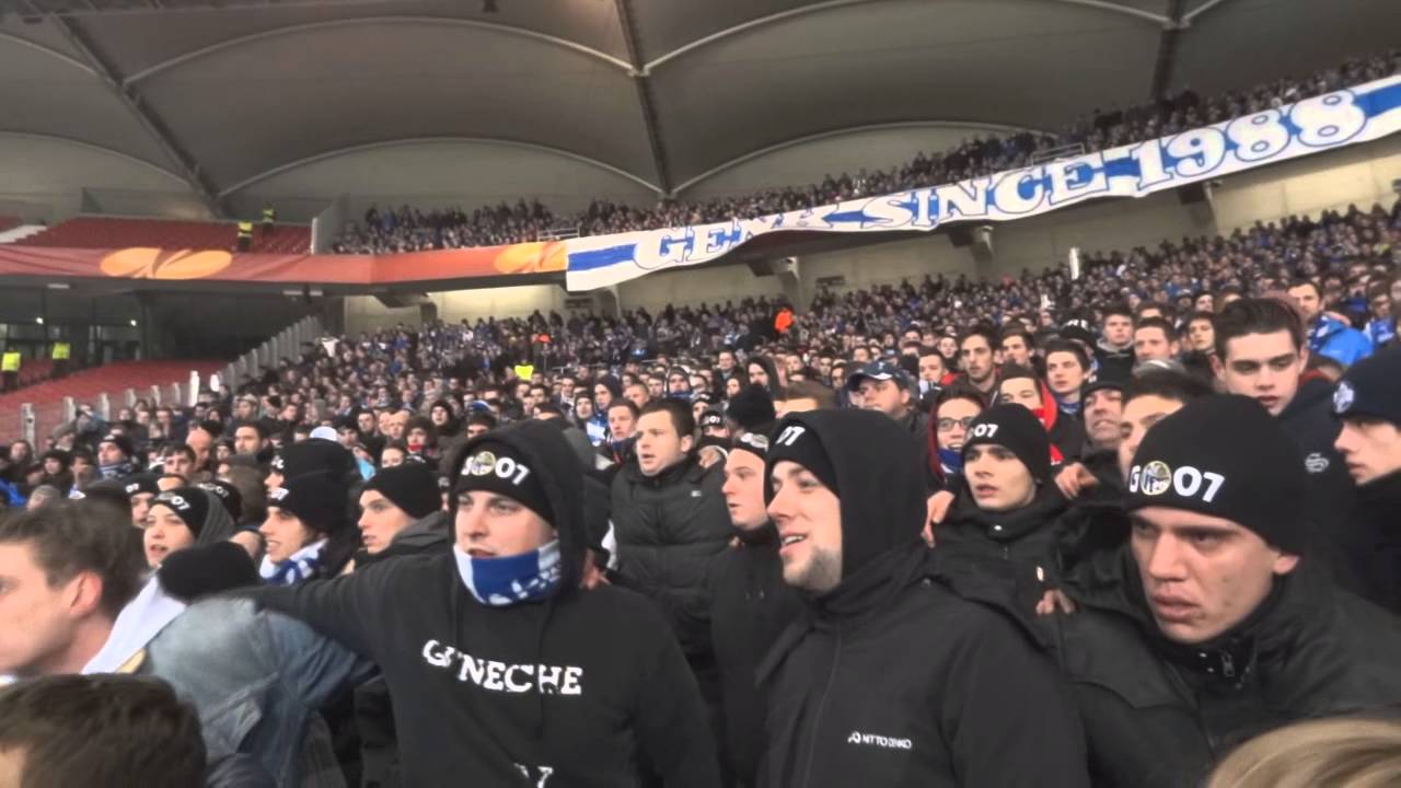 VFB Stuttgart- KRC Genk: Europa League 2012-2013 sfeer