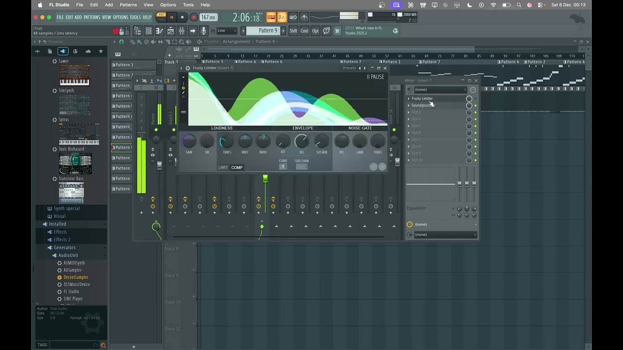 i tried some sampling
